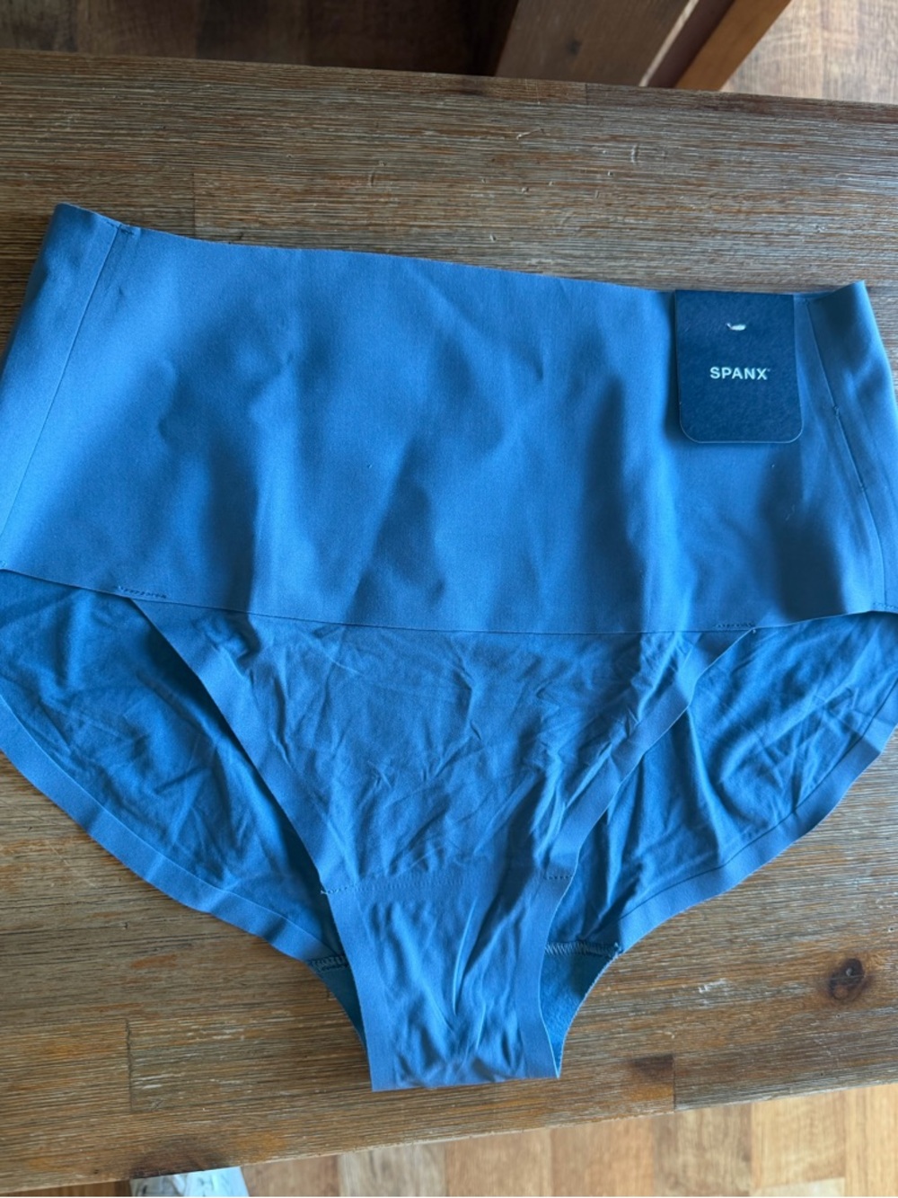 SPANX Seamless Shaping Briefs in Blue